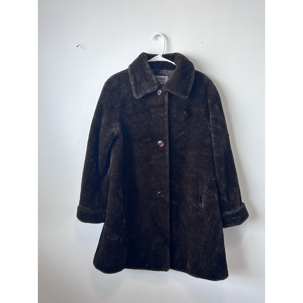 Vintage Arctic River Bernardo Fashion Fur Coat Women's Size S